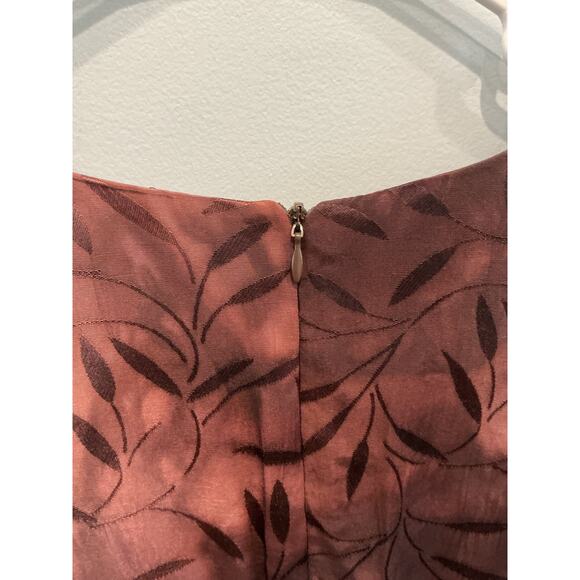 Vintage Womens Babydoll Maxi Dress Size 12 Embroidered Fairy Grunge Fall Formal - Picture 8 of 9